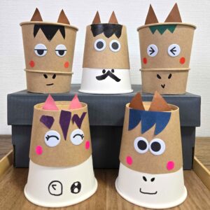 紙コップの馬神様